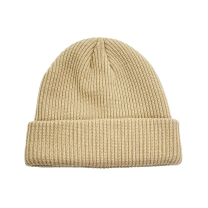 New autumn and winter hats fashion hundred thick thick fishscale woolen hat warm outdoor windproof knitted hat