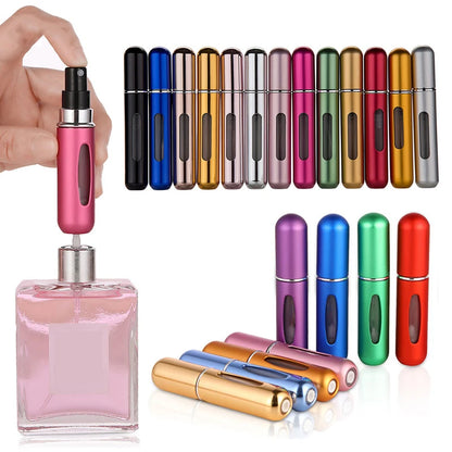 5ml 8ml Bottom Charge Perfume Refillable Bottle Spray Sub-Bottling Dispenser Mini Portable Empty Liquid Container Travel