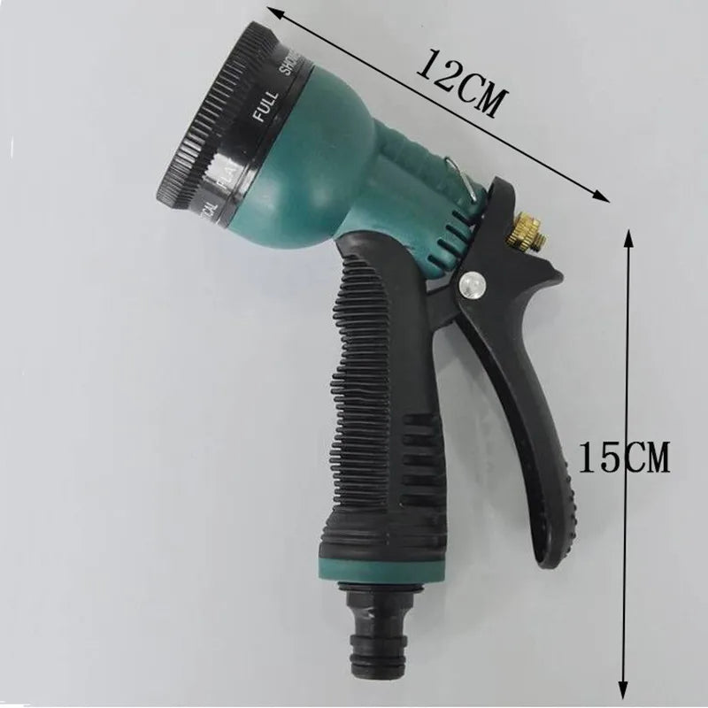 8 Pattern Garden Water Guns Hose Nozzle Multifunctional Irrigation Car Washing Yard Water Sprayer Pipe Tube Nozzle Sprinkler To