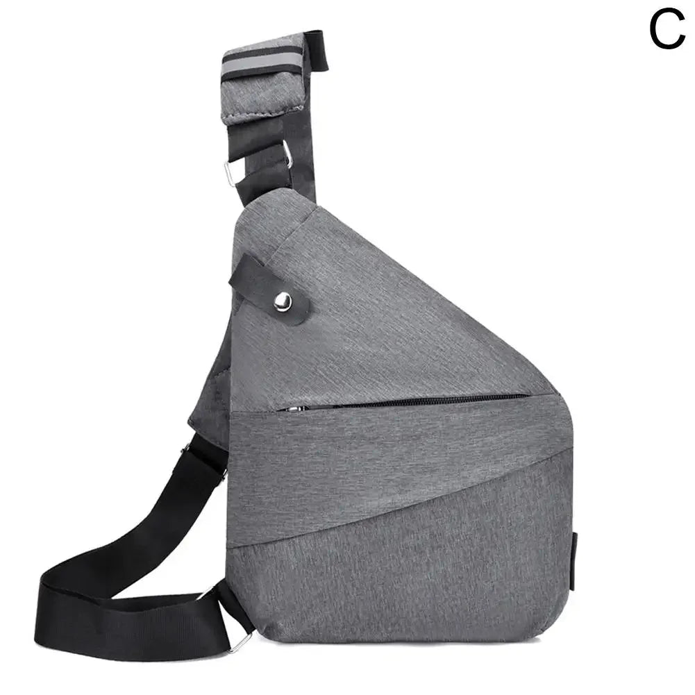 Anti Theft Travel Bag Men's Chest Bag Outdoor Leisure Crossbody Bag Nylon Waterproof Handbag For Wander Hiking Dropshipping C5Y2 C China