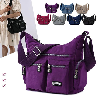 Women‘s Waterproof Nylon Crossbody Bag Casual Messenger Bags Travel Shoulder Purse Handbag designer luxury bag hand bag ladies