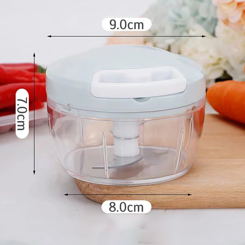 home gadgets Manual Meat Mincer Garlic Chopper Rotate Garlic Press Crusher Vegetable Onion Cutter Kitchen Cooking Accessories