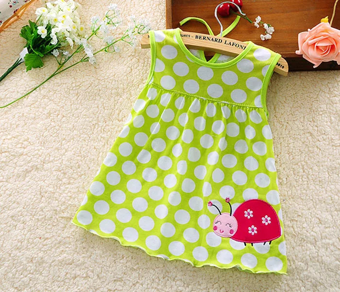 Baby Girls Dress Baby girl summer clothes Baby Dress Princess 0-2years Cotton Clothing Dress Girls Clothes Low Price 4