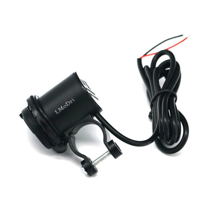 LMoDri Universal Motorcycle Waterproof USB Charger Adapter Electric Bicycle Handlebar Power Supply Port Socket For Phone GPS MP4