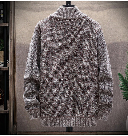 New Spring Autumn Knitted Sweater For Men Fashion Slim Fit Cardigan Men Causal Sweaters Coats Men's Clothing Winter Cardigan men