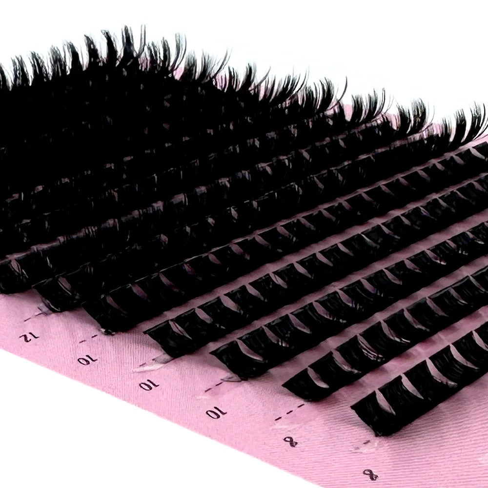 Cluster Eyelash Extension 160/266/280 Bundles 10D/80D Natural Style Individual Eyelashes Handmade Eyelash Bundles 3D mink Lashes