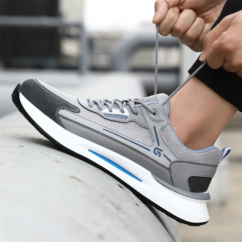 New Anti-smash Anti-puncture Safety Wrok Shoes Indestructible Men Steel Toe Sneakers Wear-resistant Non-slip Kitchen Shoes