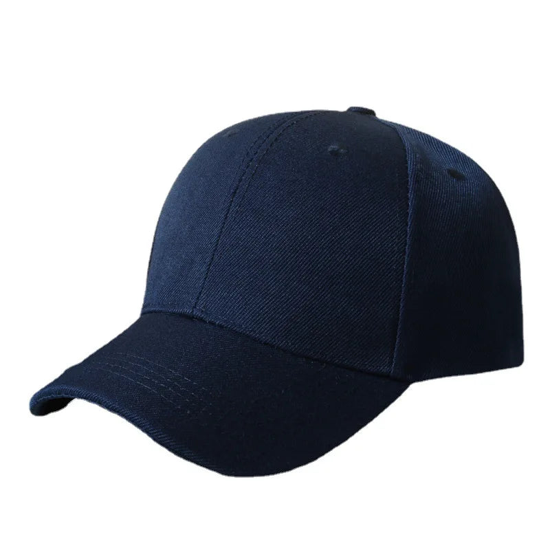 Solid Baseball Cap Cheap Women Men Summer Autumn Spring Sun Visor Hats Yellow Caps