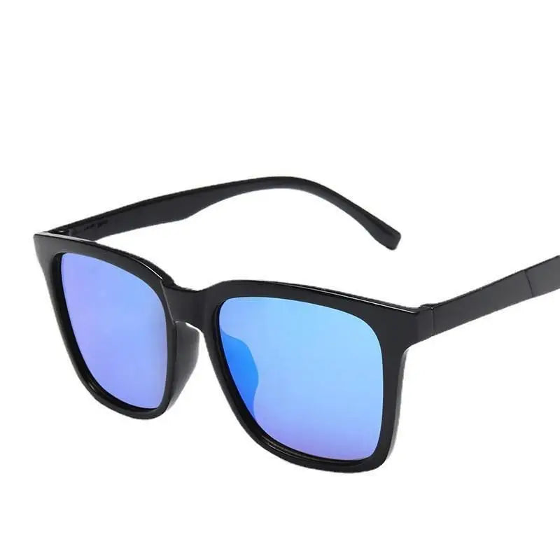 New Men's Small Frame Sunglasses Men Brand Designer Square Sun Glasses Outdoor Driving Fashion Eyewear UV400 Oculos De Sol A2 As shown in the figu