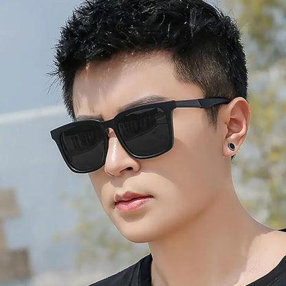 New Men's Small Frame Sunglasses Men Brand Designer Square Sun Glasses Outdoor Driving Fashion Eyewear UV400 Oculos De Sol