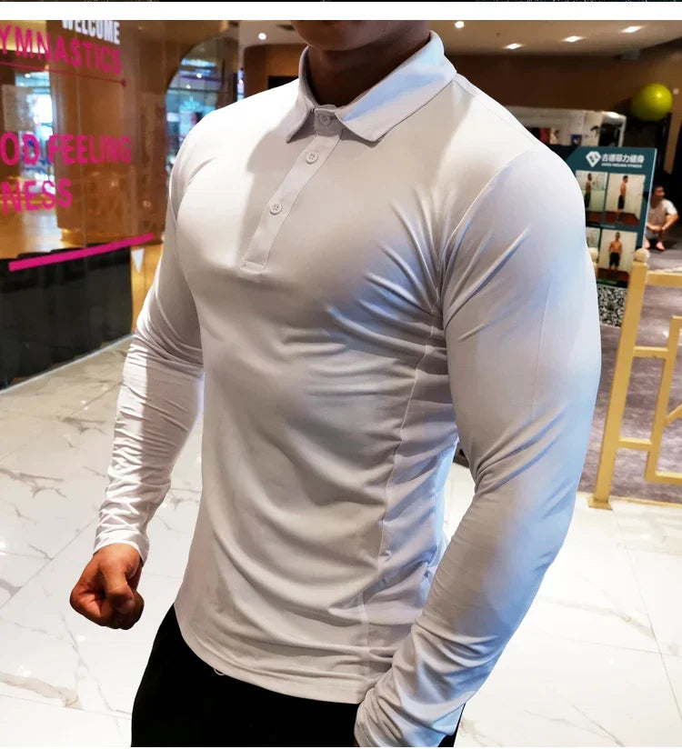 Men Compression Sport T-Shirt Long Sleeve Top Gym Running Clothing Fitness Tight Sportswear Hiking Rashgard Sweatshirt Plus Size