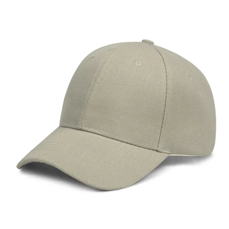 Solid Baseball Cap Cheap Women Men Summer Autumn Spring Sun Visor Hats Yellow Caps Tuo 56-60cm