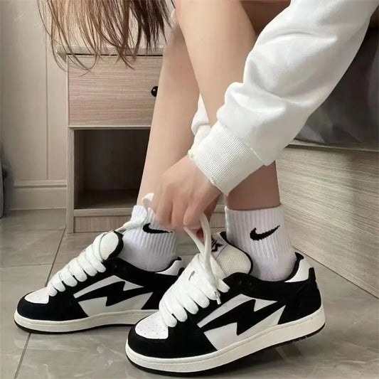 Vintage Casual Sneakers Women 2024 High Street Summer and Fall New Fashion Ladies Shoes Athletic Classic Sports Outdoor Footwear