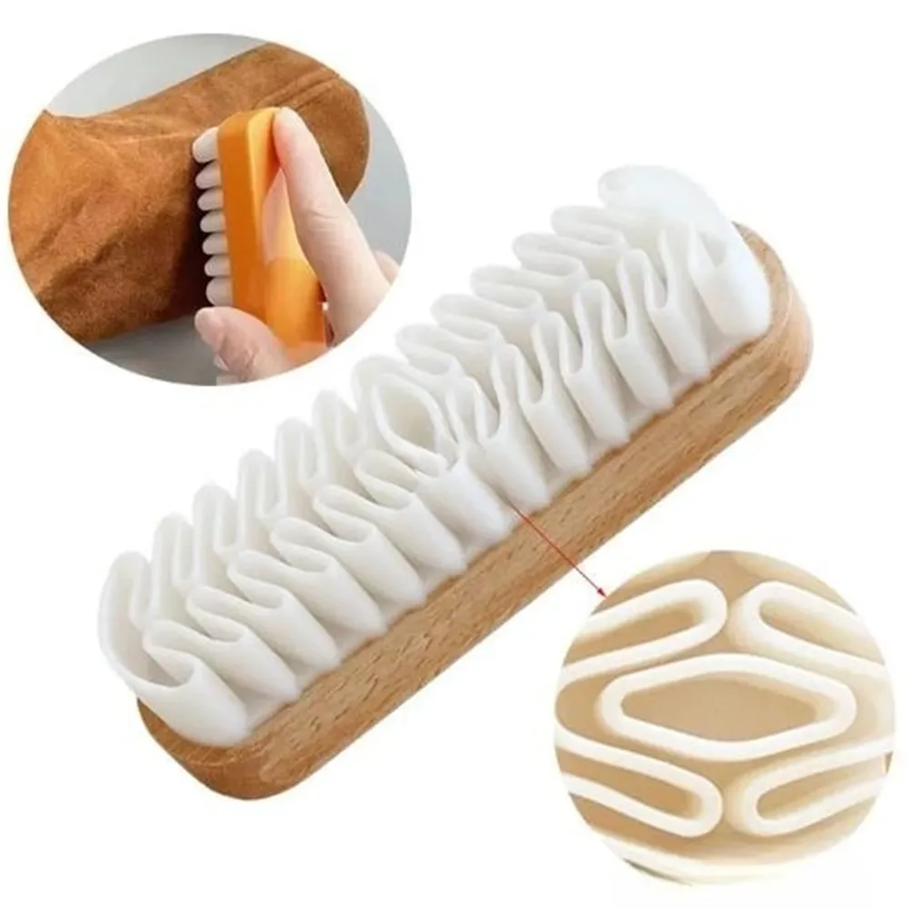 Suede Cleaning Brush Shoe Brush Shoe Cleaner Scrubber Cleaner Scrub Refresher for Suede Nubuck Material Boots Bags Cleaner Tool