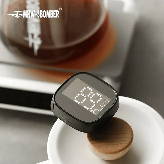 MHW-3BOMBER Digital Instant Read Coffee Thermometer for Latte Art Pen Milk Frothing Pitcher Chic Home Barista Kitchen Accessorie