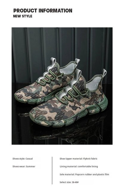 2024 Outdoor Hiking Shoes Summer Footwear Couple Men Women Trail Running Shoes Winter Camouflage Shoes Boys Atacs Camo Mountain