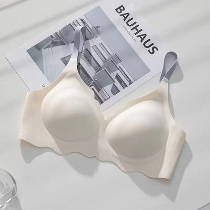 Seamless Invisible Bra For Women Sexy Lingerie Deep Vneck Push Up Bra Wire Free Brassiere Bra Removable Pads Bralette Underwear