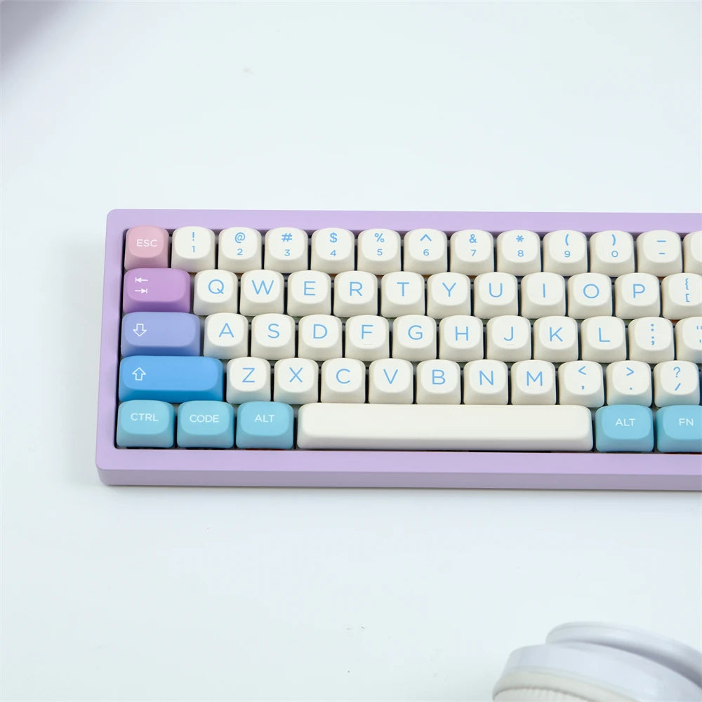 129 Key Fairy Keycaps PBT Keycap MOA Profile Dye Sublimation Keycap For Gaming Mechanical Keyboard Keycap MX Switch MOA Key Caps