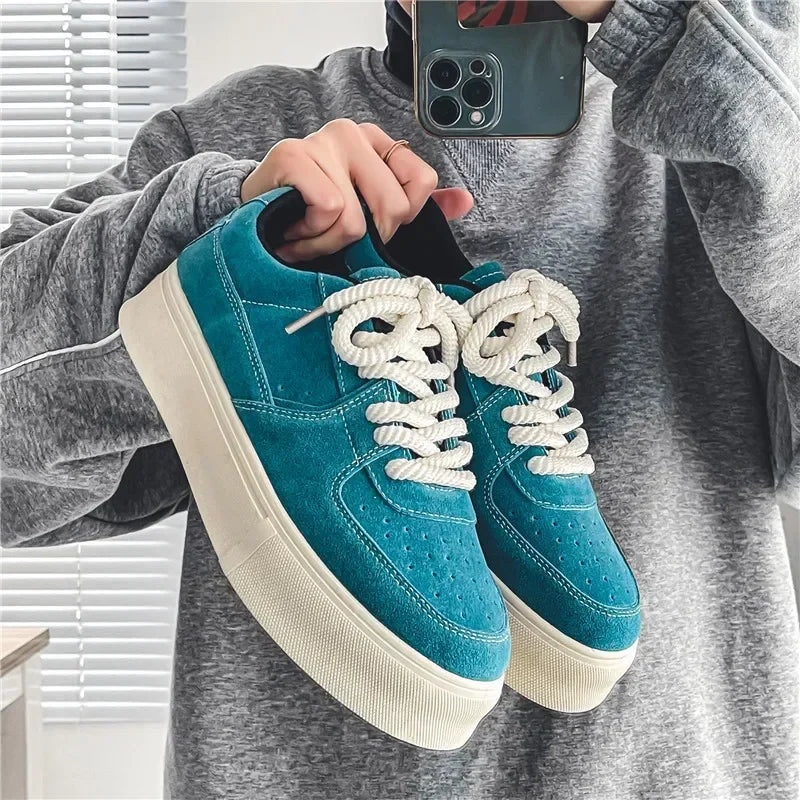 2024 Men Sneakers Fashion Fall New Canvas Shoes Classic Breathable Canvas Casual Shoes Pattern Lace Up Vulcanized Shoes For Men