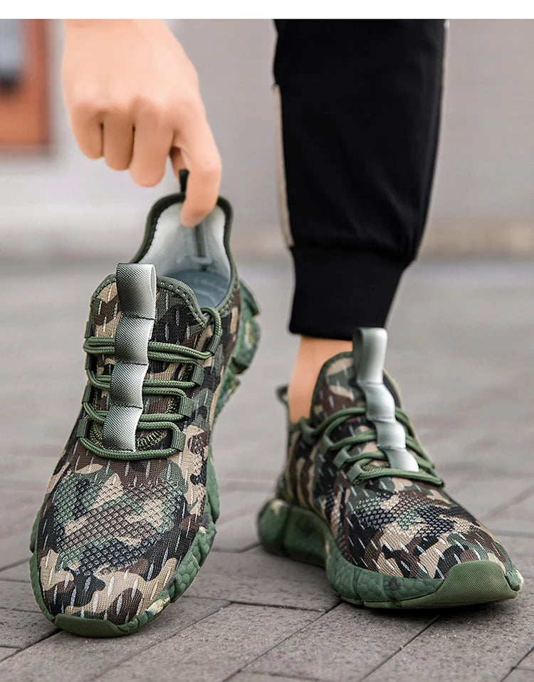 2024 Outdoor Hiking Shoes Summer Footwear Couple Men Women Trail Running Shoes Winter Camouflage Shoes Boys Atacs Camo Mountain