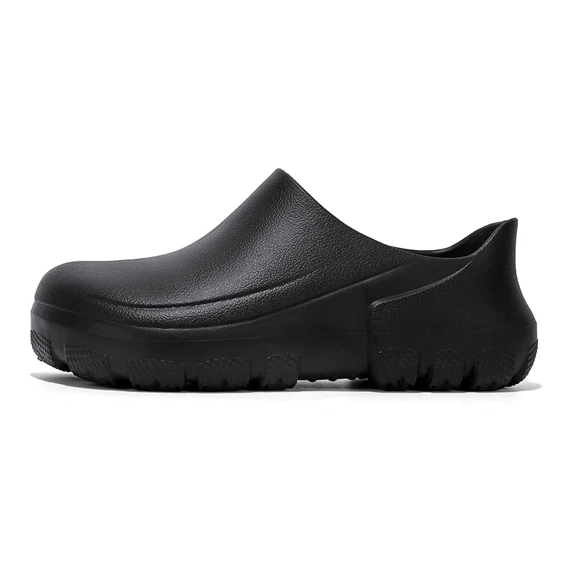 Men's Chef Shoes Water-proof Fishing Shoe Non-slip Outdoor Work Shoes Oil-proof Kitchen Sandal Light Weight Man Garden Clogs