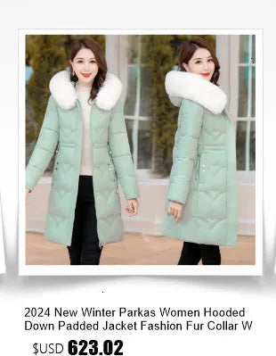 Women Jacket 2024 New Autumn Winter Parkas Female Light Thin Down Cotton Coat Femme Casual Short Warm Basic Outerwear Ladies Top