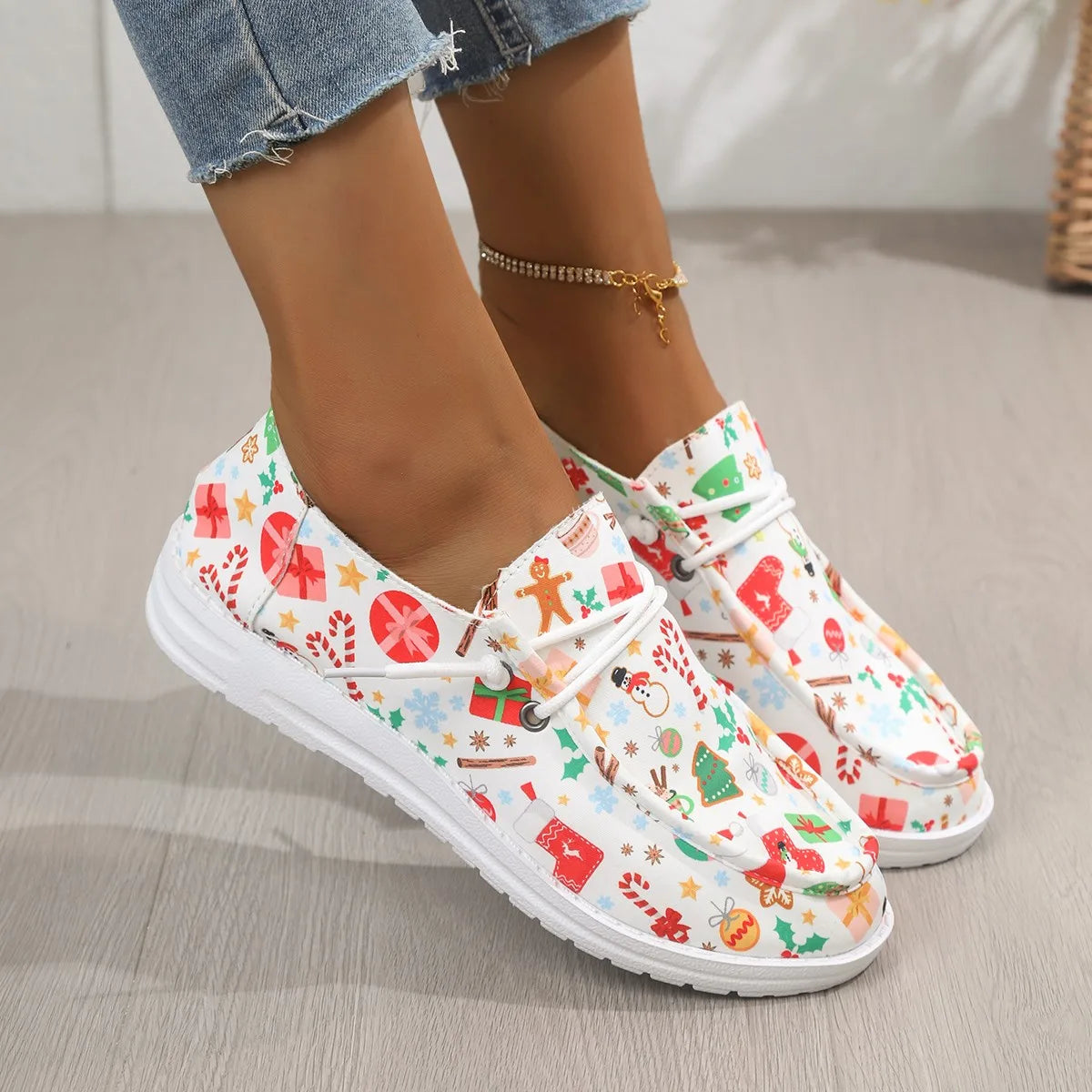 2022 Summer Women's Vulcanized Shoes Canvas Casual Shoes Women's Flat Shoes Fashion Women's Walking Shoes Casual Sports Shoes Red