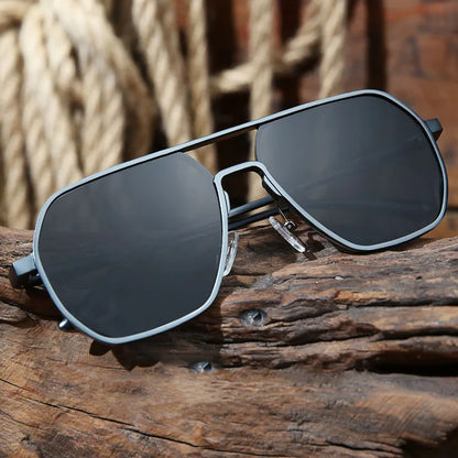 Men's Retro Sunglasses Brand Designer High Quality Metal Frame Sunglasses Protective Driving Glasses Glasses UV400