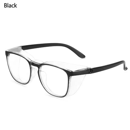 1PC Dust-proof Glasses Anti-blue Anti-fog Anti Pollen Safety Goggles Eye Protection Glasses for Men and Women UV Protection Black