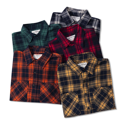 Cute Men's Heavy Thick Plaid Shirt