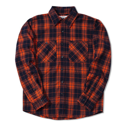 Cute Men's Heavy Thick Plaid Shirt