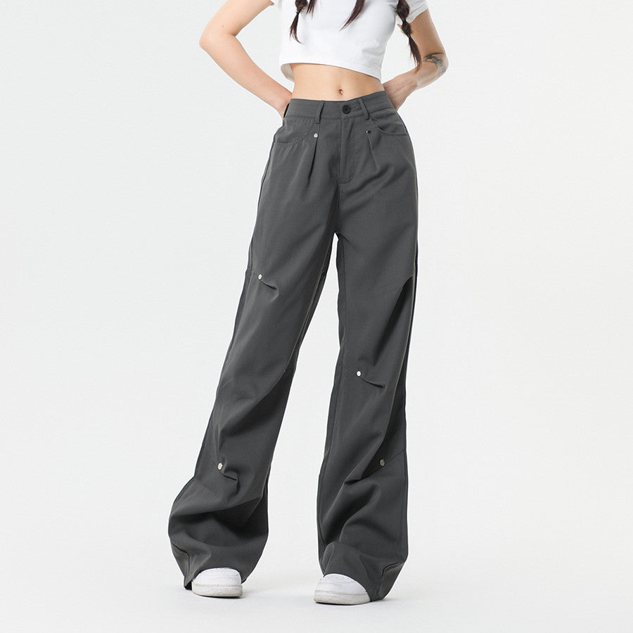 Lovely Women's American Sports Paratrooper Trouser Pants Fashion Brand Cargo Pants Men