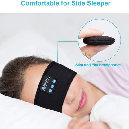 Wireless Bluetooth Sleeping Headphones Headband Thin Soft Elastic Comfortable