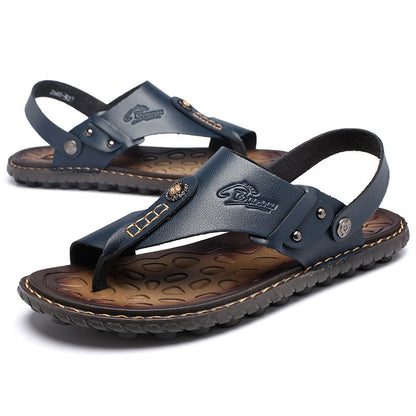 Elegant All-match Beach Sandals And Slippers For Men