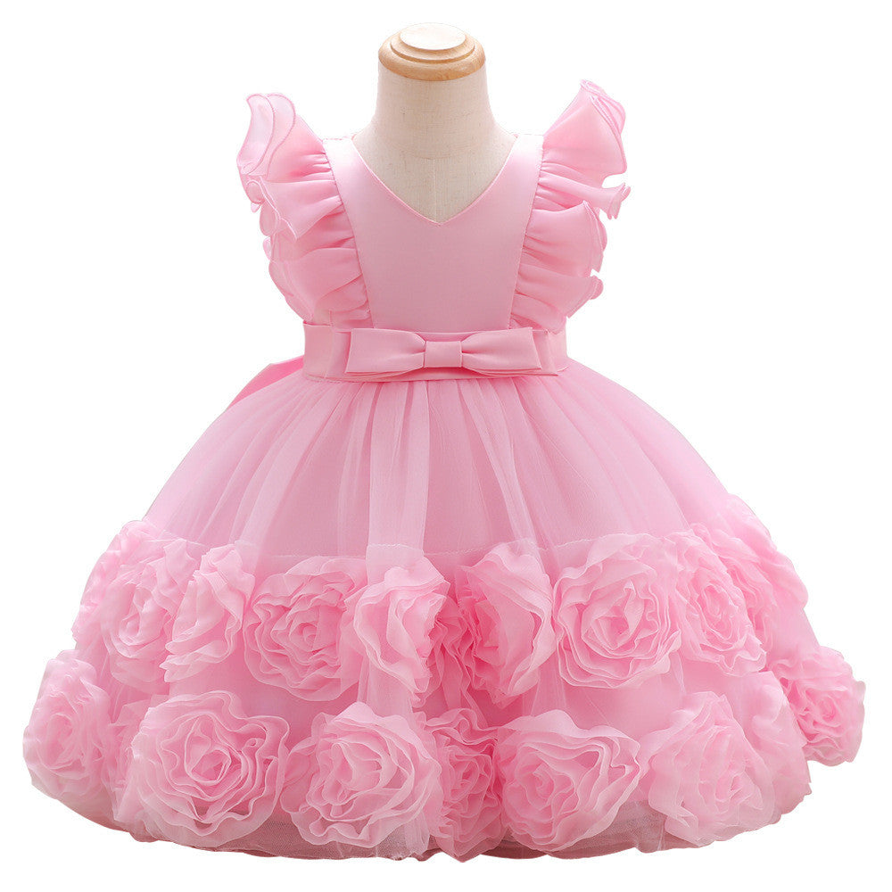 Lovely Girls' Princess Children's Dress Vest