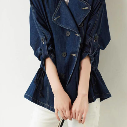 Lovely Women's Fashion Loose Casual Denim Coat